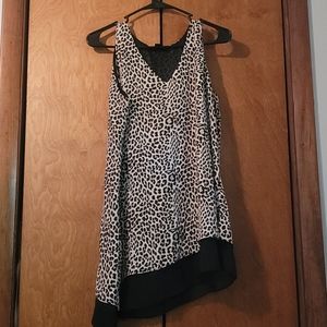 animal print tank top